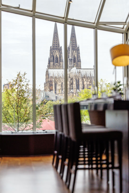 Restaurant Foto, Aufgenommen im Hyatt Hotel in Köln.