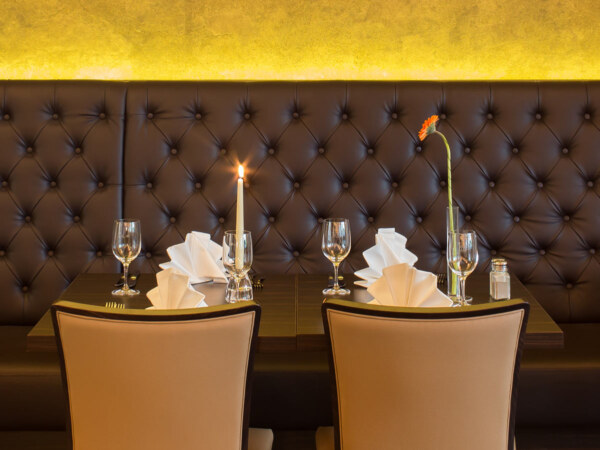 Interiorfoto eines Hotel Restaurants. © Architekturfotograf Dirk Baumbach.