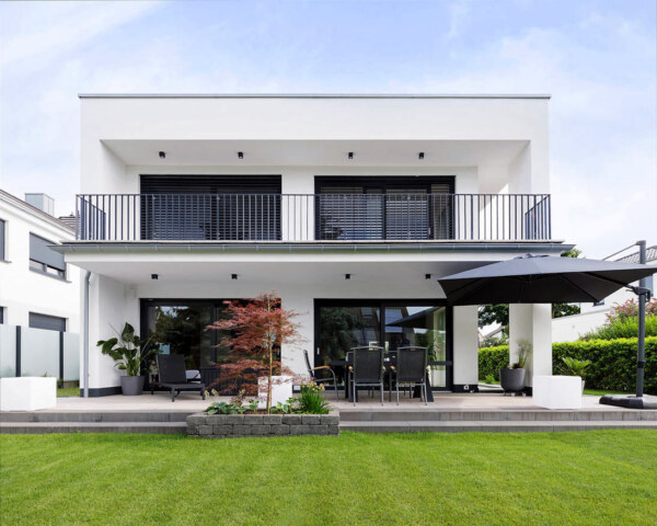 Architekturfoto einer Immobilie in Köln. © Architekturfotograf Dirk Baumbach.