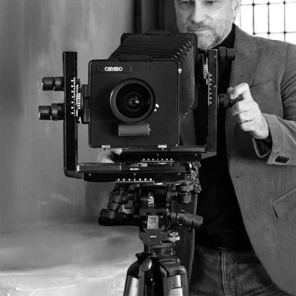 Cambo Legend Fachkamera mit Schneider Kreuznach 110mm Super Angulon XL Objektiv. Architekturfotografie Dirk Baumbach.