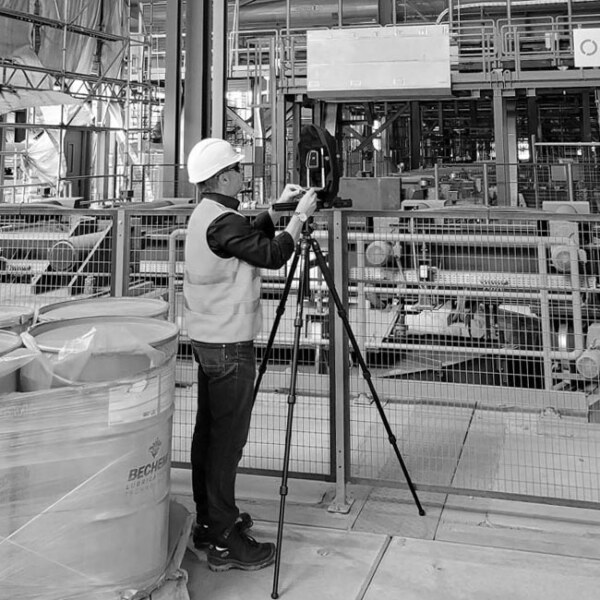 Industrie- Architekturfotografie in Dusiburg. Thyssen Krupp Fotos mit Fachkamera und Hasselblad CFV 100.