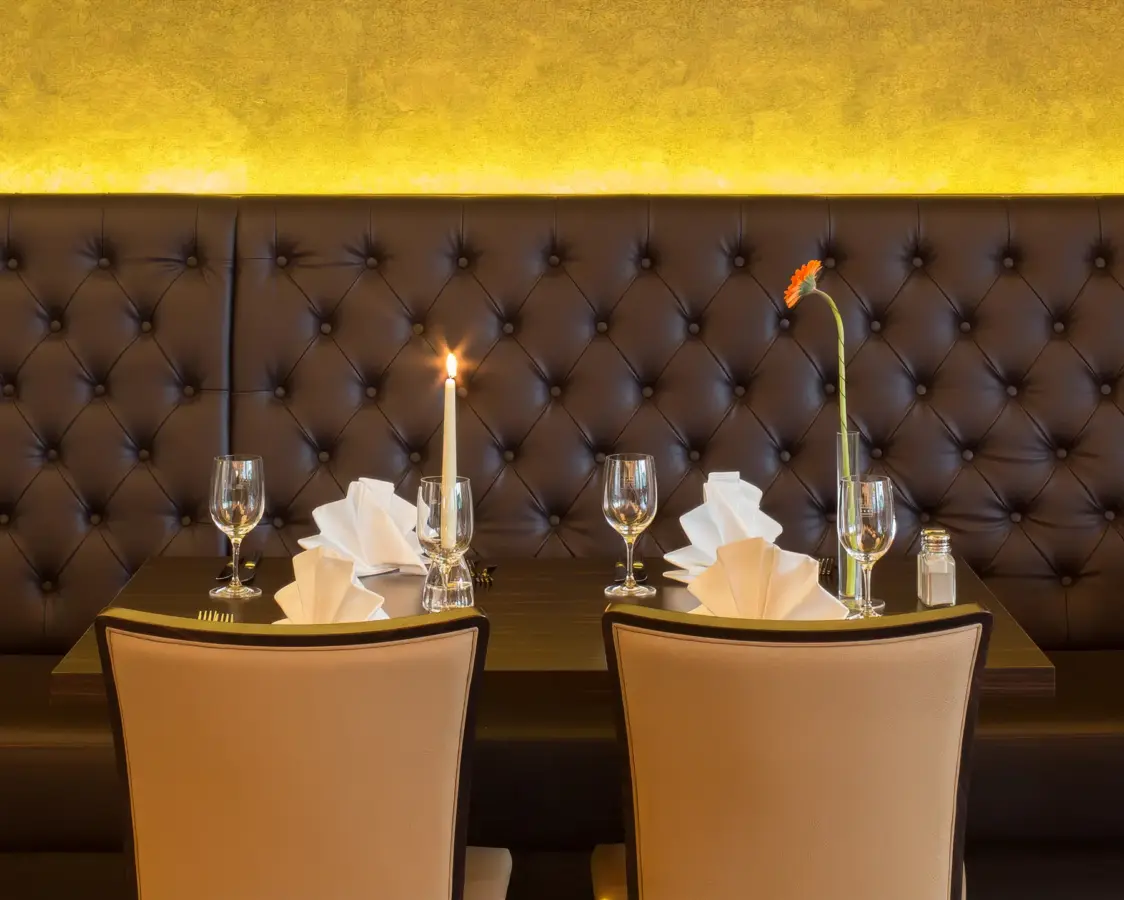 Hotelfotografie aus dem Restaurant in Oberhausen.