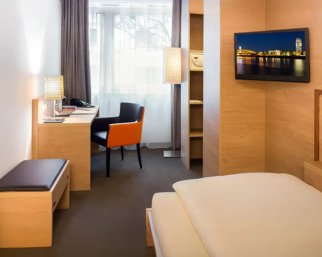 Kleines aber sehr schönes Hotelzimmer in Recklinghausen.