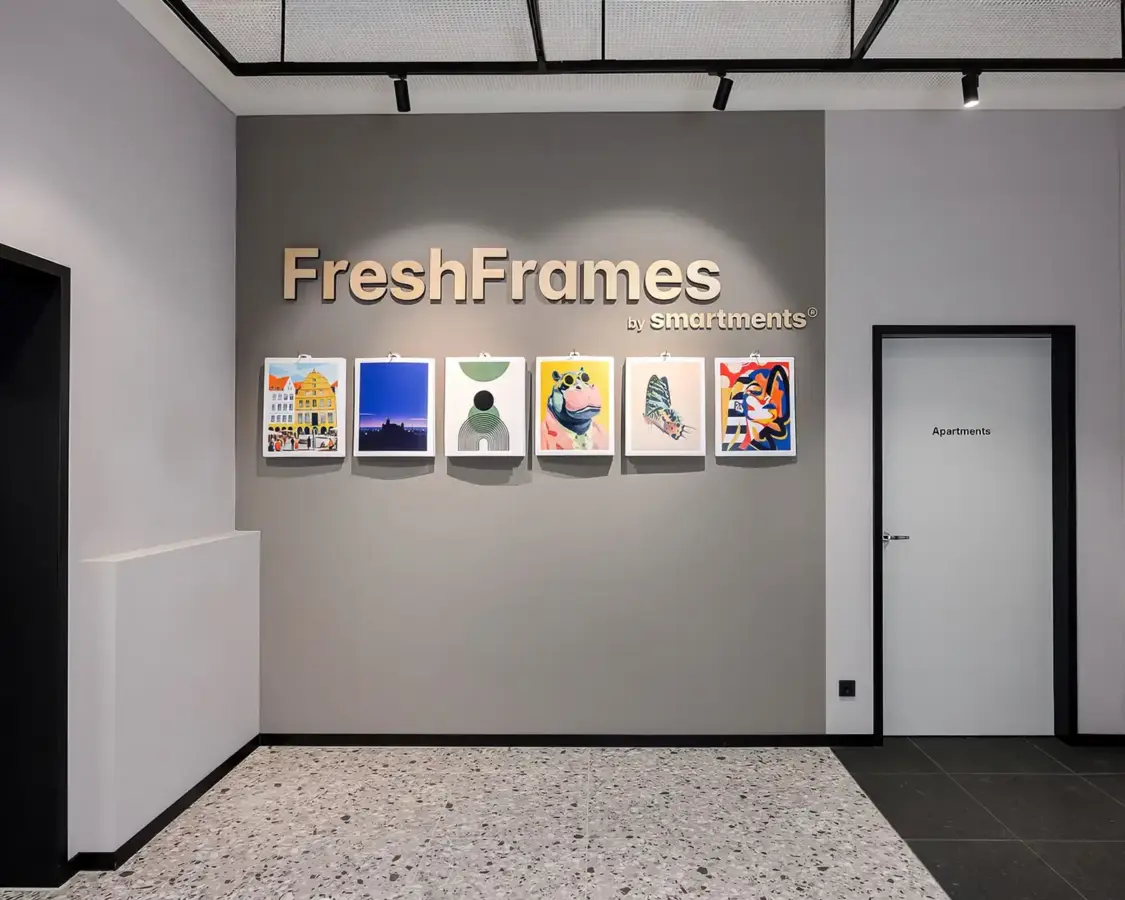 Smartments Fresh Frames Hotelfotografie für Booking.com